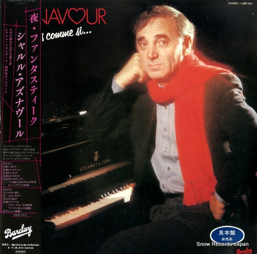 AZNAVOUR, CHARLES je fais comme si..... L28B1034
