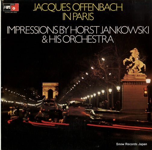 JANKOWSKI, HORST jacques offenbach in paris MB20901