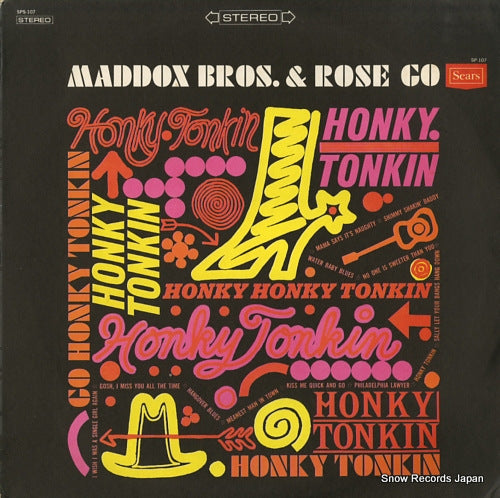 MADDOX BROTHERS AND ROSE go honky tonkin! SPS-107