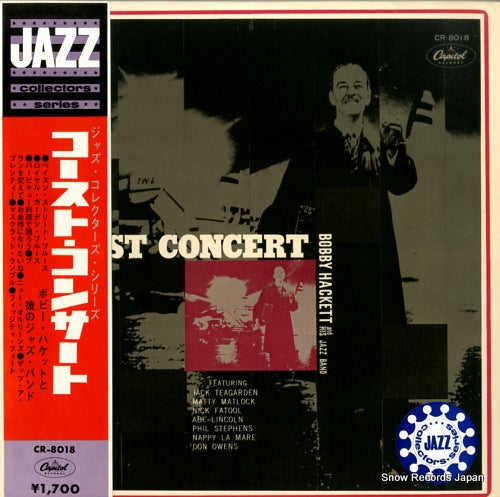 HACKETT, BOBBY coast concert CR-8018