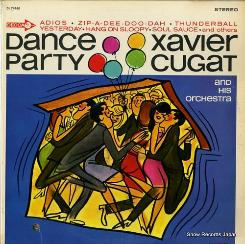 CUGAT, XAVIER dance party DL74740