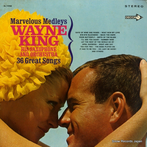 KING, WAYNE marvelous medleys / 36 great songs DL74988