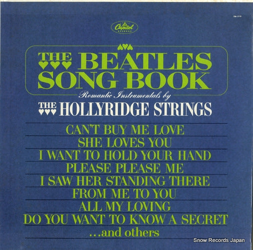 HOLLYRIDGE STRINGS, THE the beatles song book SM-2116