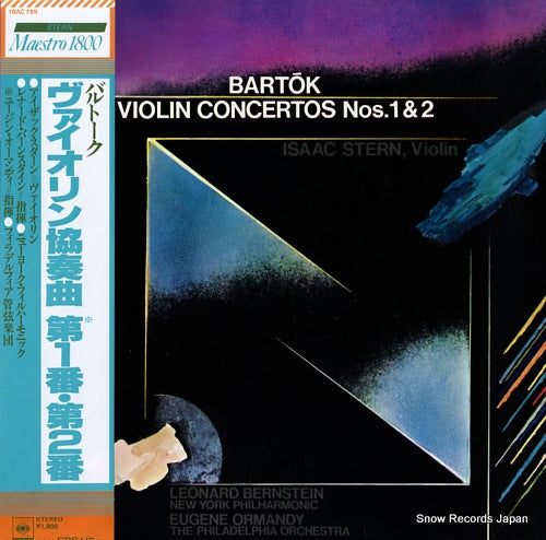 STERN, ISAAC bartok; violin concertos nos.1 & 2 18AC769
