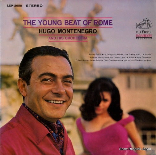MONTENEGRO, HUGO the young beat of rome LSP-2958