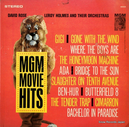 ROSE, DAVID, AND LEROY HOLMES mgm movie hits SE3988