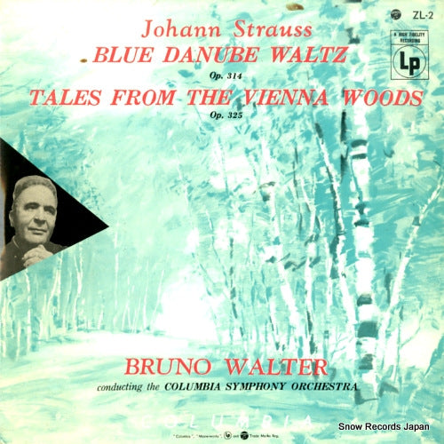 WALTER, BRUNO j.strauss; blue danube waltz ZL-2