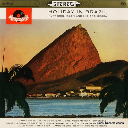 EDELHAGEN, KURT holiday in brazil SLPM-22