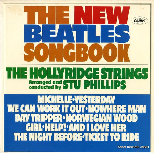 HOLLYRIDGE STRINGS, THE the new beatles song book SM-2429