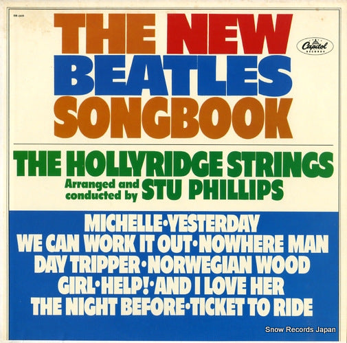 HOLLYRIDGE STRINGS, THE the new beatles song book SM-2429