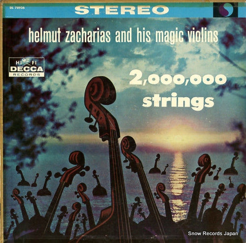 ZACHARIAS, HELMUT 2,000,000 strings DL78926