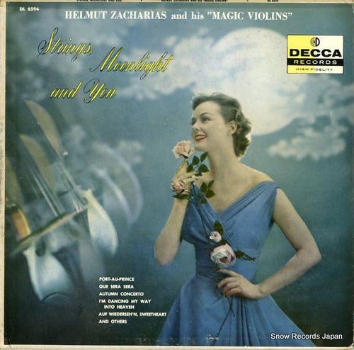 ZACHARIAS, HELMUT strings, moonlight and you DL8594