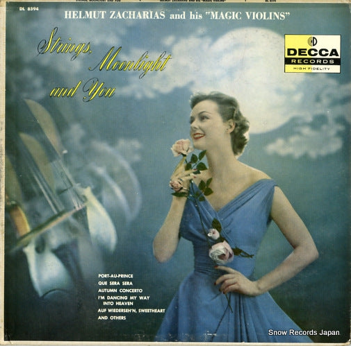 ZACHARIAS, HELMUT strings, moonlight and you DL8594
