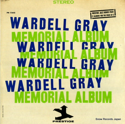 GRAY, WARDELL memorial album PR7343