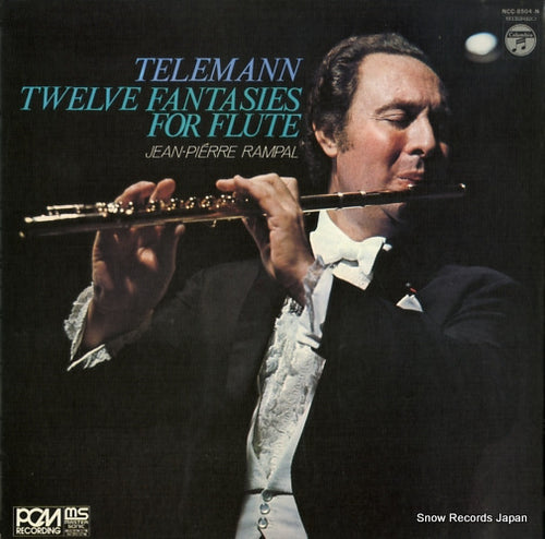 PAMPAL, JEAN-PIERRE telemann; twelve fantasies for flute NCC-8504-N