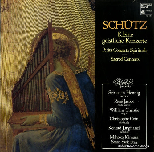 CONCERTO VOCALE schutz; kleine geistliche konzerte HMC1097