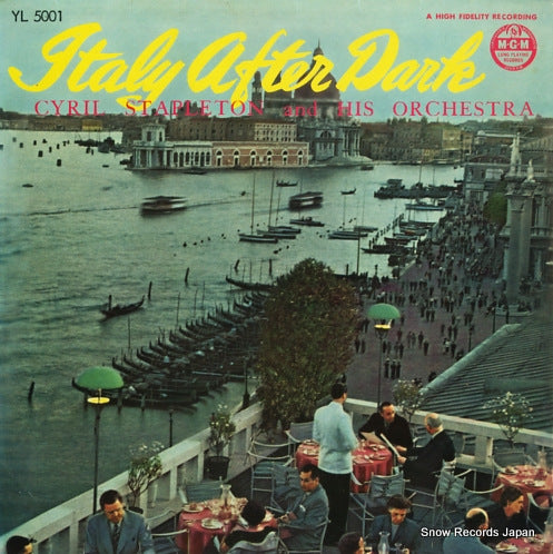STAPLETON, CYRIL, AND HIS ORCHESTRA italy after dark YL5001