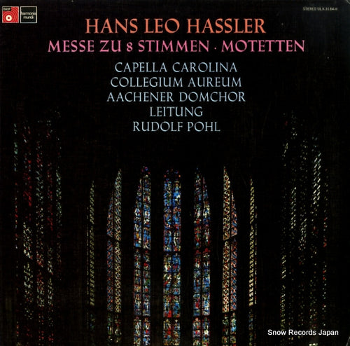 POHL, RUDOLPH hans leo hassler ULX-3184-H