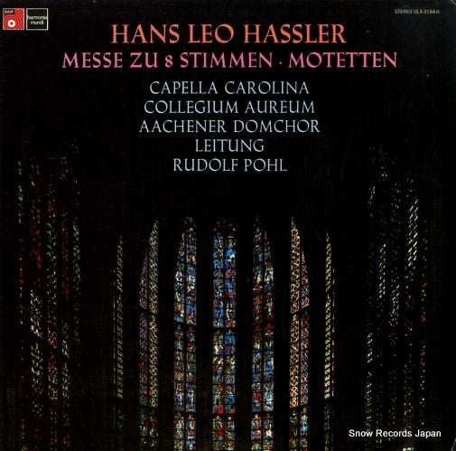POHL, RUDOLPH hans leo hassler ULX-3184-H