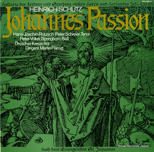 FLAMIG, MARTIN schutz; johannes passion OQ-7283-K