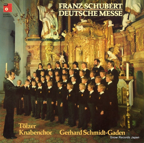 TOLZER KNABENCHOR schubert; deutsche messe 2022409-0