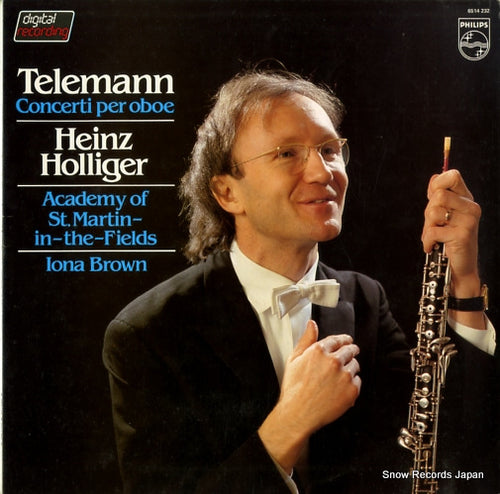 HOLLIGER, HEINZ telemann; concerti per oboe 6514232