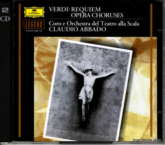 ABBADO, CLAUDIO verdi; requiem POCG-9847