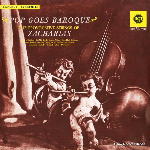 ZACHARIAS, HELMUT pop goes bbaroque LSP-3597