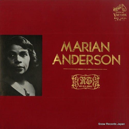 ANDERSON, MARIAN marian anderson RS-1
