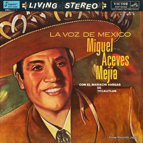 MEJIA, MIGUEL ACEVES la voz de mexico SHP-5040