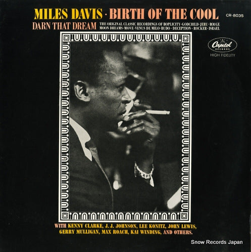 DAVIS, MILES birth of the cool CR-8035
