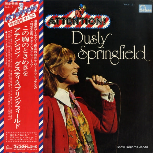 SPRINGFIELD, DUSTY attention! PAT-12