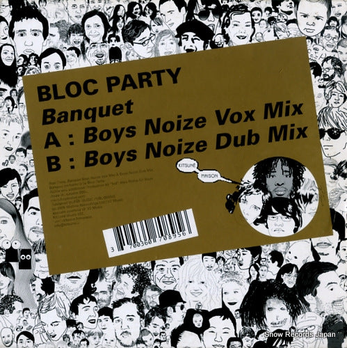 BLOC PARTY banquet(boys noize vox mix) KITSUNEMUSIC032