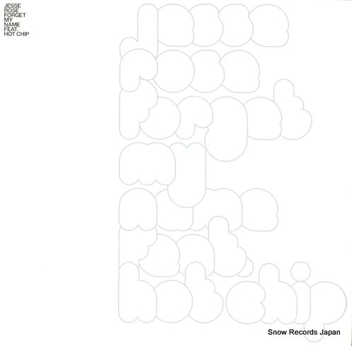 ROSE, JESSE forget my name DSD019