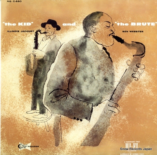 JACQUET, ILLINOIS, AND BEN WEBSTER the kid and the brute POJJ-1555