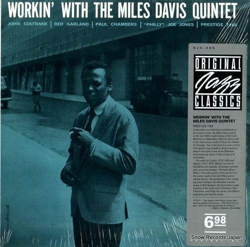 DAVIS, MILES workin' with the miles davis quintet OJC-296