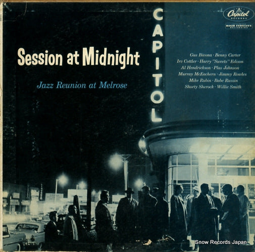 V/A session at midnight jazz reunion at melrose T707