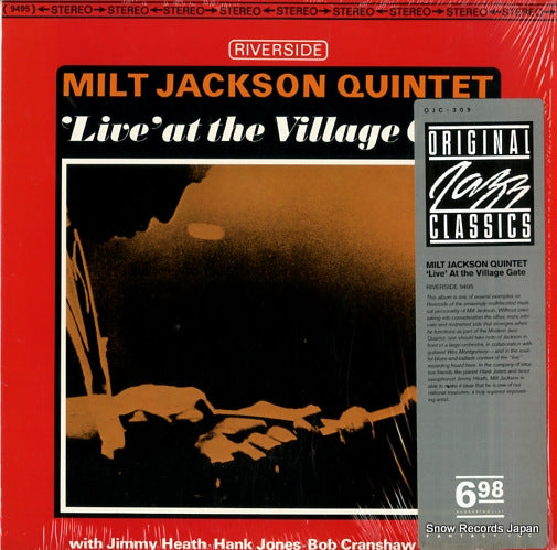 JACKSON, MILT live at the village gate OJC-309