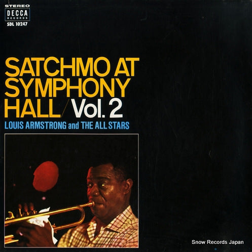 ARMSTRONG, LOUIS, AND THE ALL STARS satchmo at symphony hall vol.2 SDL10247