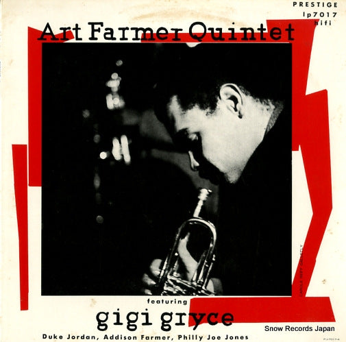 FARMER, ART gig gryce PJ-4-7017