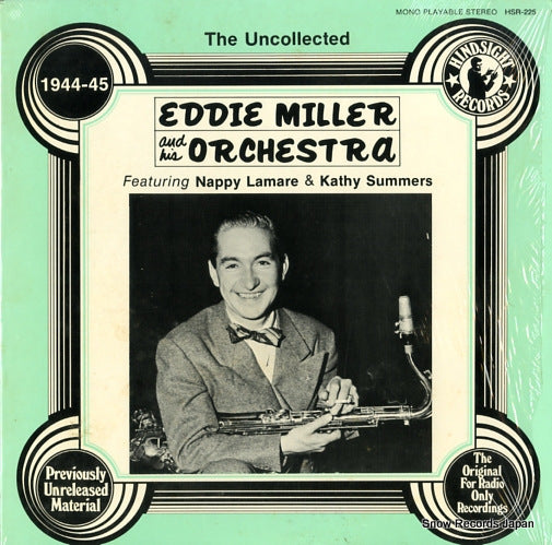 MILLER, EDDIE the uncollected eddie miller and his orchestra HSR-225