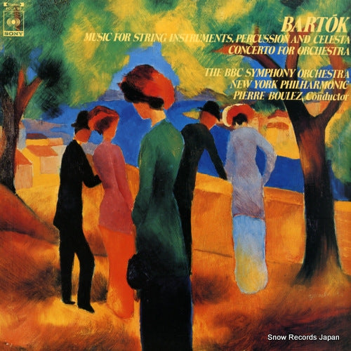 BOULEZ, PIERRE bartok; music for string instruments percussion and celesta FCCA-97
