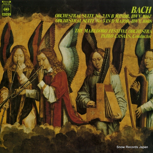 CASALS, PABLO bach; orchestral suite no.2 & no.3 FCCA-72