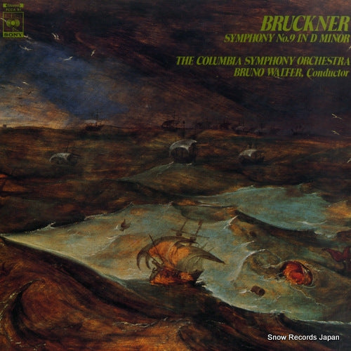 WALTER, BRUNO bruckner; symphony no.9 in d minor FCCA-91