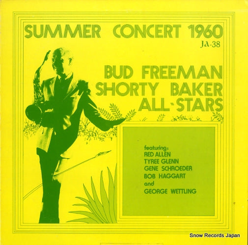 FREEMAN, BUD / SHORTY BAKER summer concert 1960 JA-38