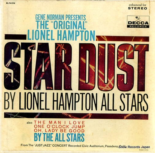 HAMPTON, LIONEL star dust DL74194