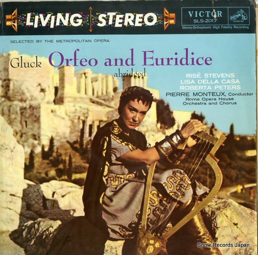 MONTEUX, PIERRE gluck; orfeo and euridice SLS-2017