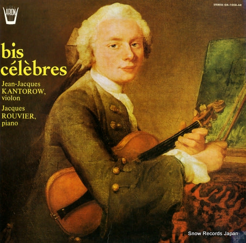 KANTOROW, JEAN-JACQUES bis celebres OX-1058-AR