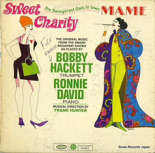 HACKETT, BOBBY / RONNIE DAVID sweet charity, mame, the swingin'est gals in town FLM13107
