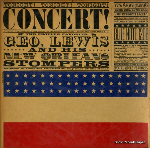 LEWIS, GEORGE concert! BLP1208